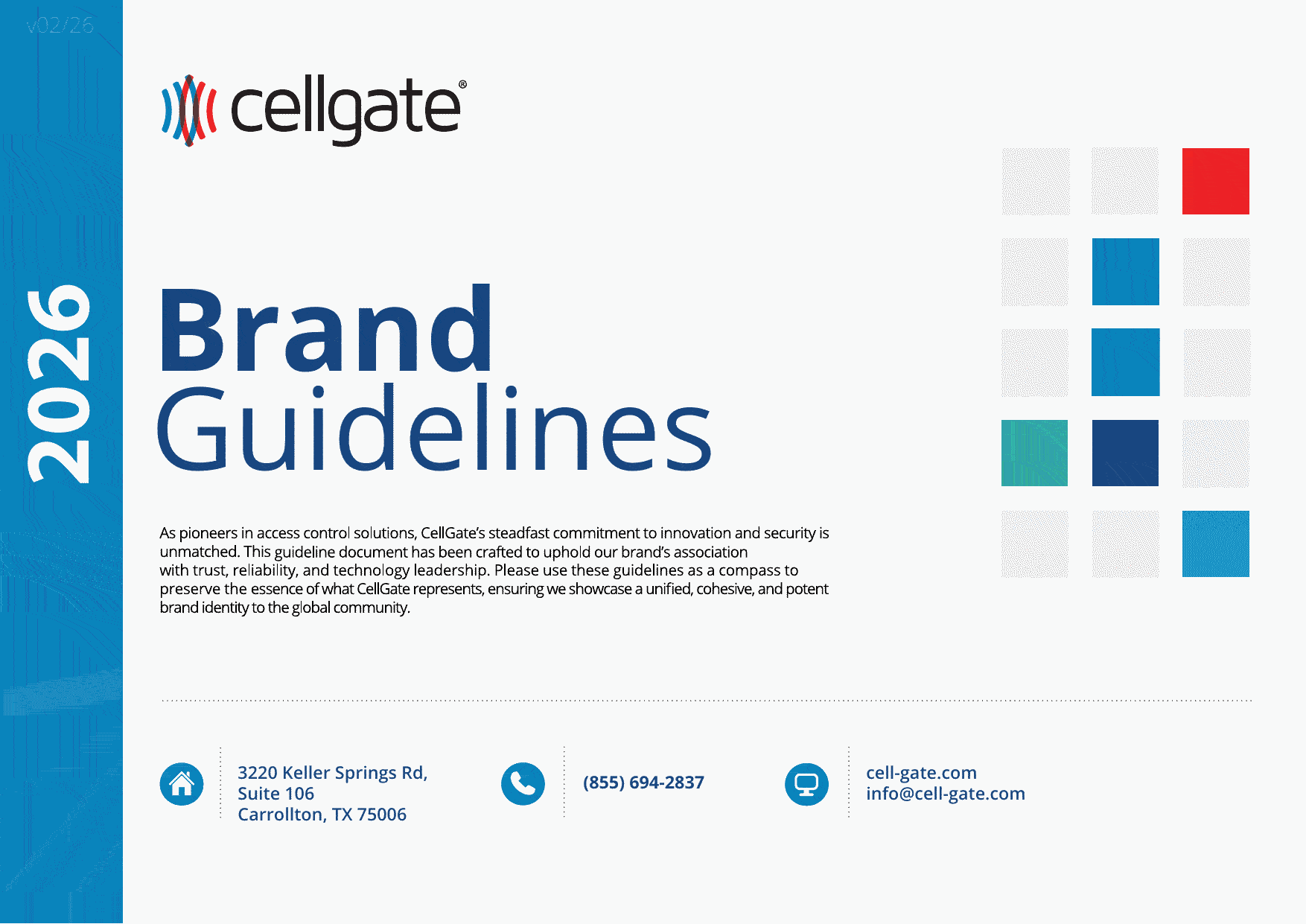 CellGate Brand Guidelines by Chase Anderson